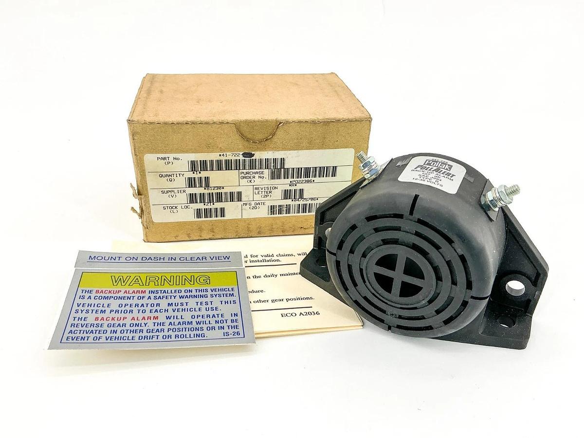 New Pollak 41-722 Back-Up Alarm 12036V 107db Type B