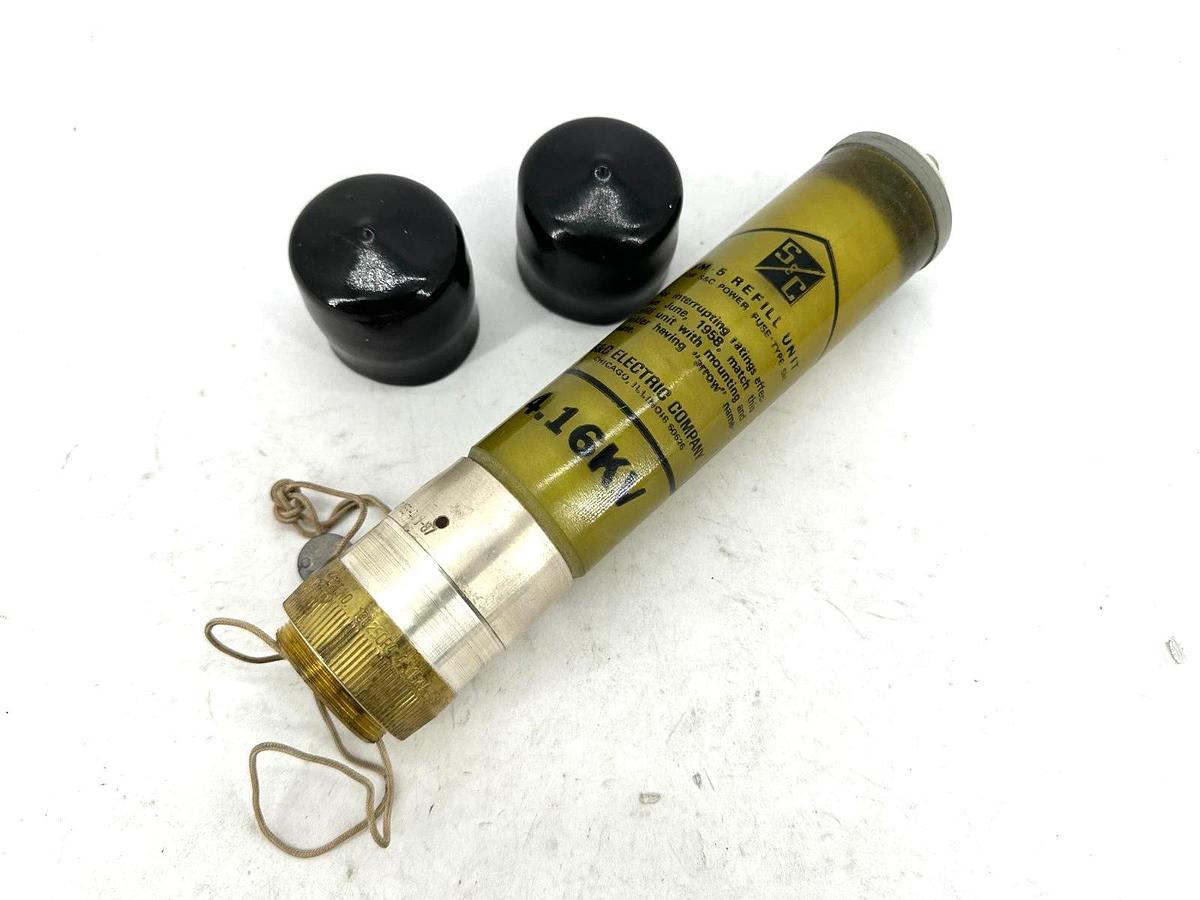 New S&C Electric 130250R4 SM-5 Fuse Refill Unit 4.16KV AMP 150E