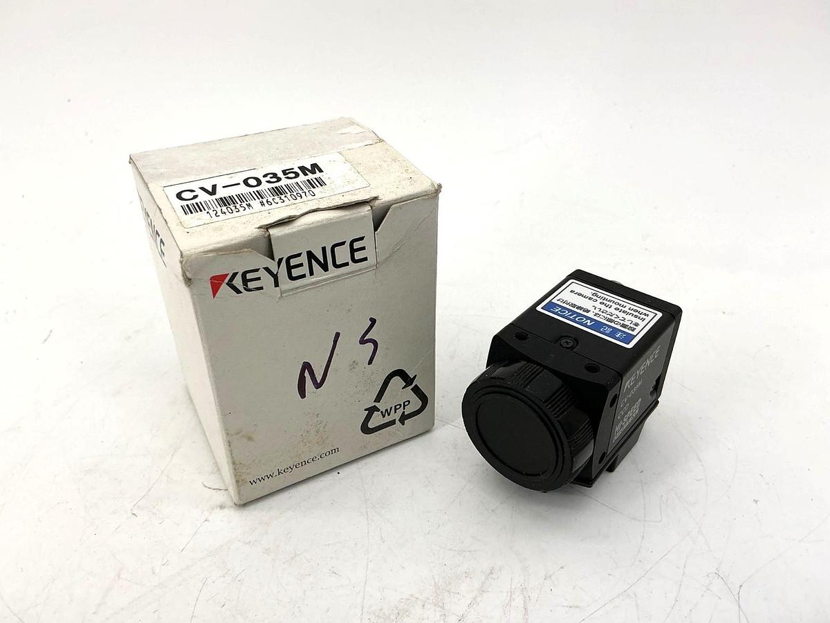 New Keyence CV-035M CCD Camera Hi-Speed Monochrome 16-Pin CV035M