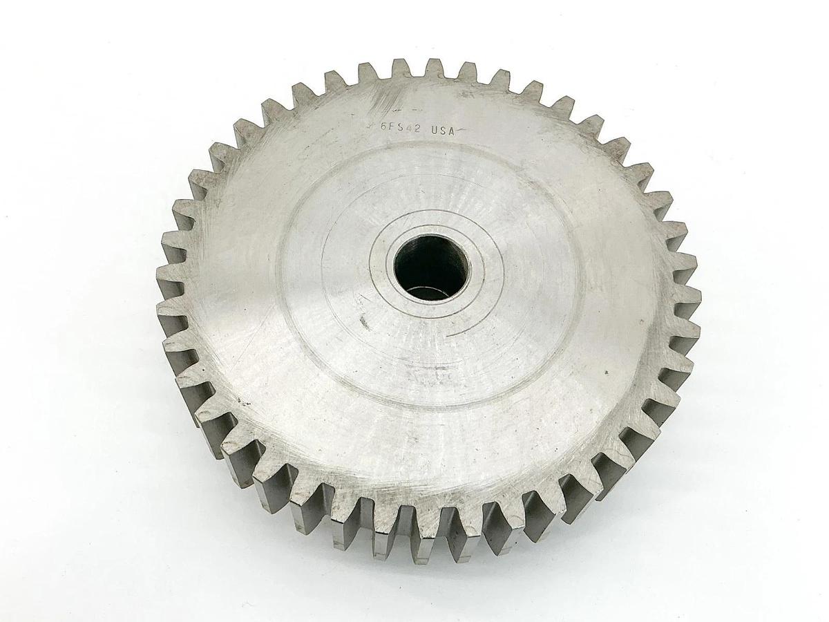 6FS42 Gear Spur 42 Teeth 7" Pitch 1" Stock Bore -No Box