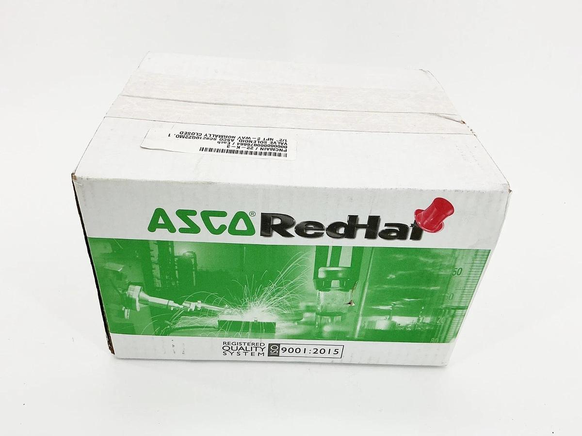 Used New Asco SC8210G022MO 24VDC Solenoid Valve - Sealed Box