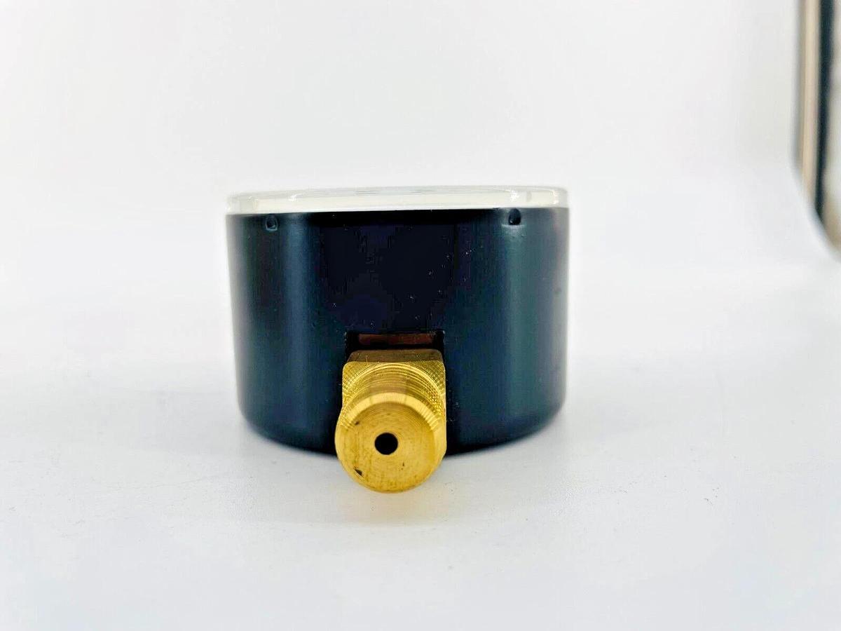 New Noshok 25.200.30 Gauge IN.H20 VAC 1/4in NPT Bottom Connection