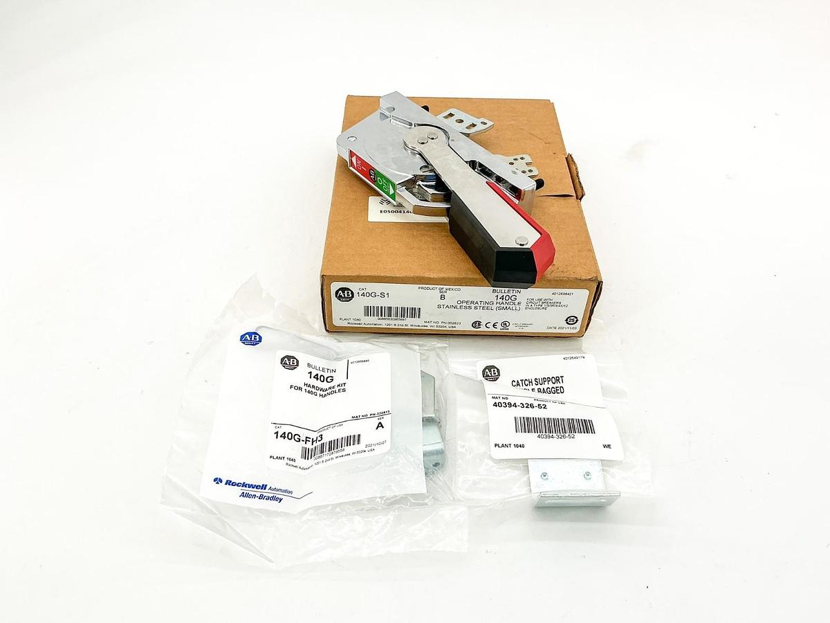 New Allen Bradley 140G-S1 Operating Handle Switch Stainless Steel Ser.B