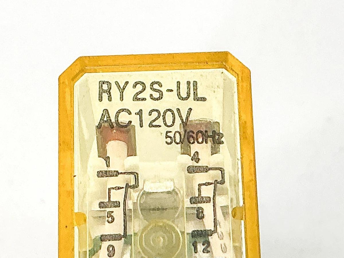 New Lot of 3 IDEC RY2S-UL Relay 120V 3A - No Box