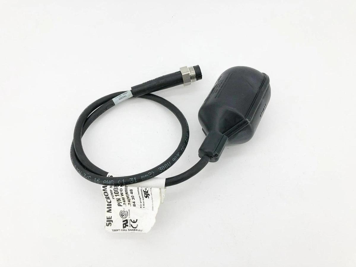New SJE Micromaster 1008924 Pump Switch 125/250VAC 2FT. Cable