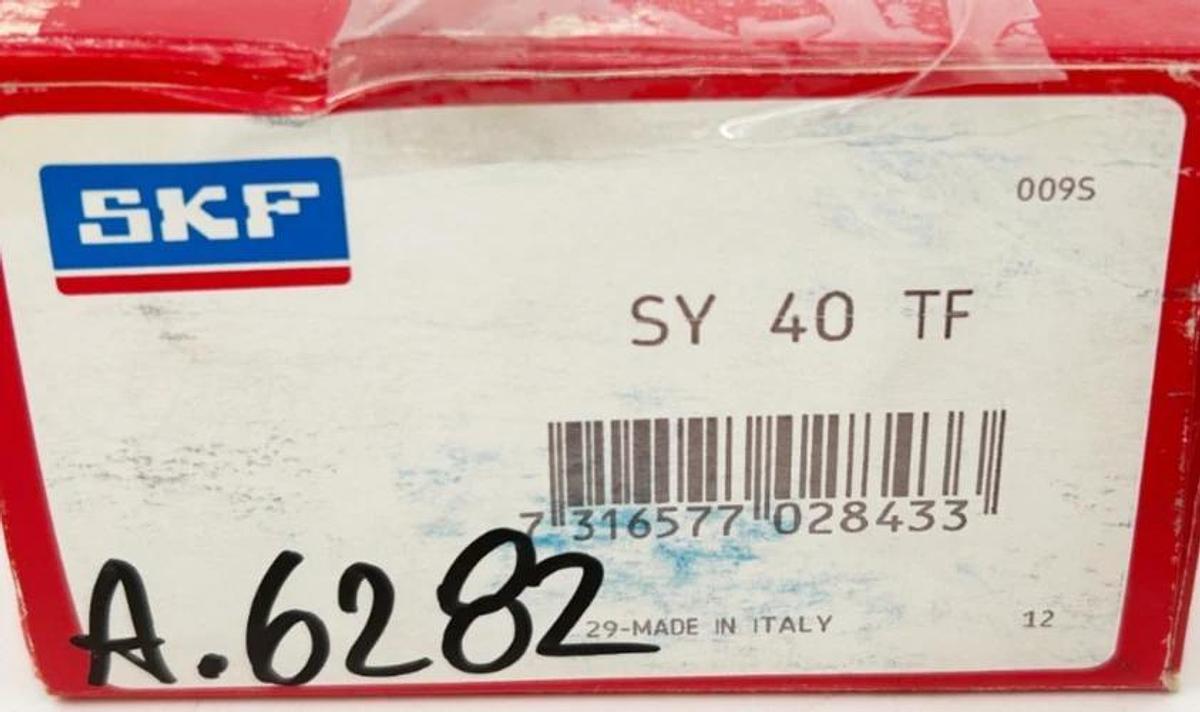 New SKF SY-40-TF Two-Bolt Flange Ball Bearing Unit 40mm SY40TF