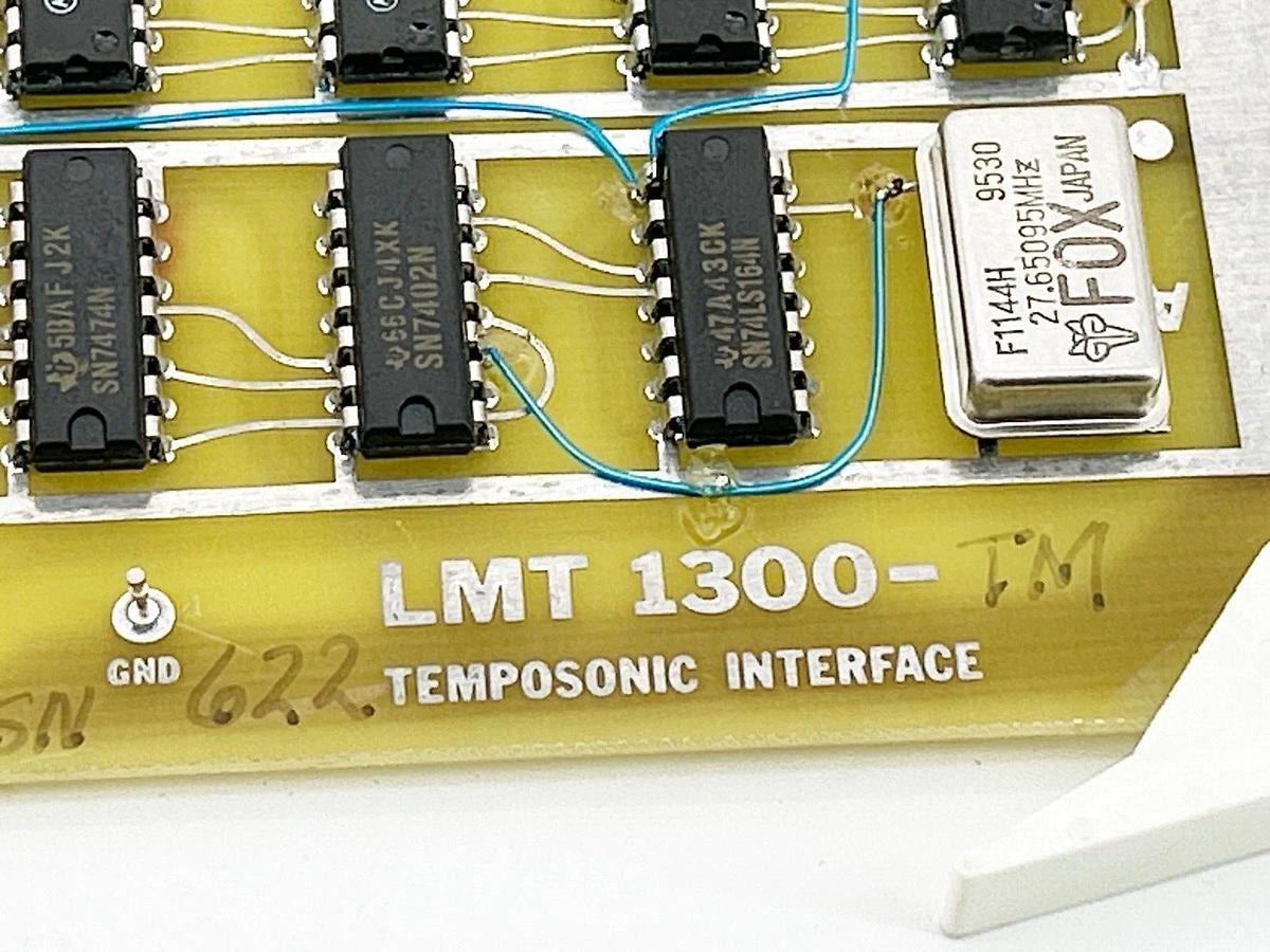 Used Load Controls LMT1300-TM Printed Circuit Board Temposonic Interface Board 50 Pin