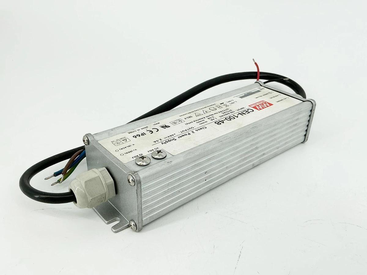 New Mean Well CEN-100-48 Power Supply 100-240V 1.4A 50/60Hz - No Box