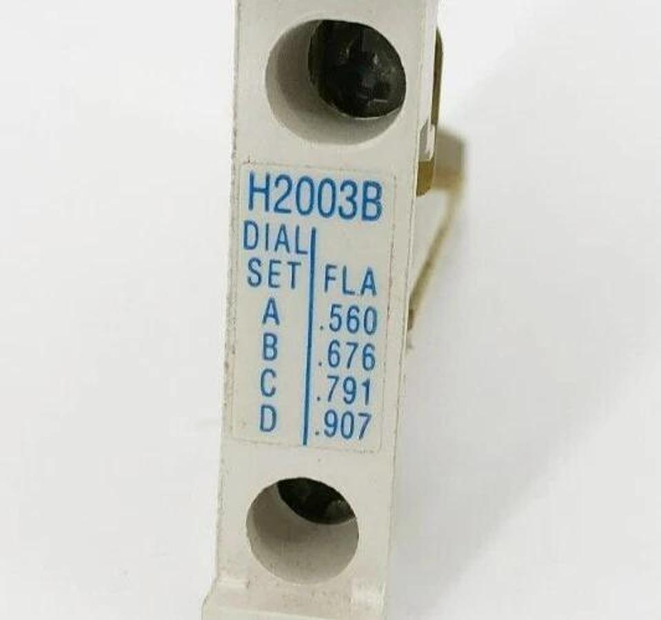 New Eaton H2003B-3 Heater Elements 0.560-0.907A