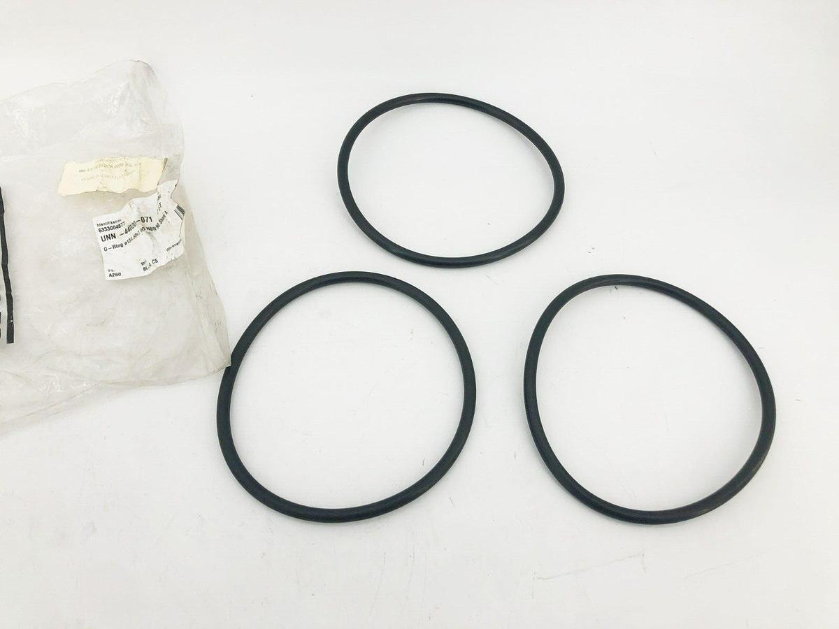 Lot of 3 Buhler UNN-44020-071 O-Rings 7.00X134.50 NBR 90 Shore A