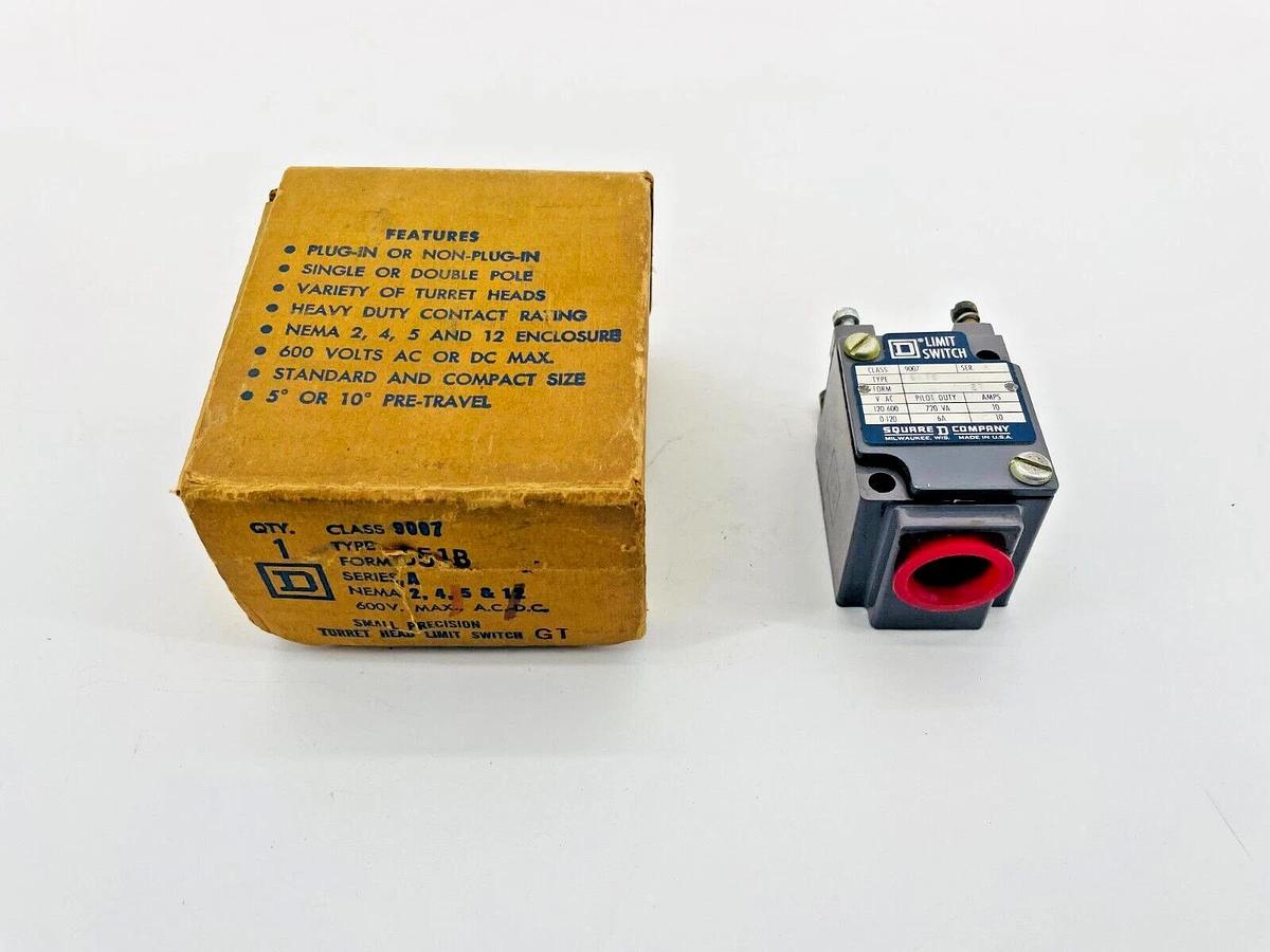 Used Square D 9007B51B Limit Switch Operating Head NO PLUNGER