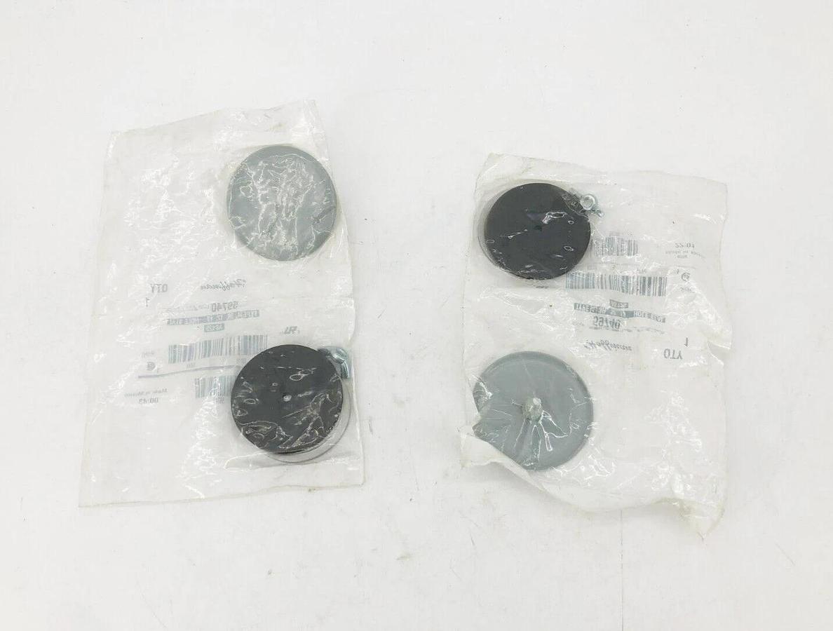 Lot of 2 New Hoffman AS125 Hole Seals 1.25" Conduit Steel 59740 Type 4 3R 12 13