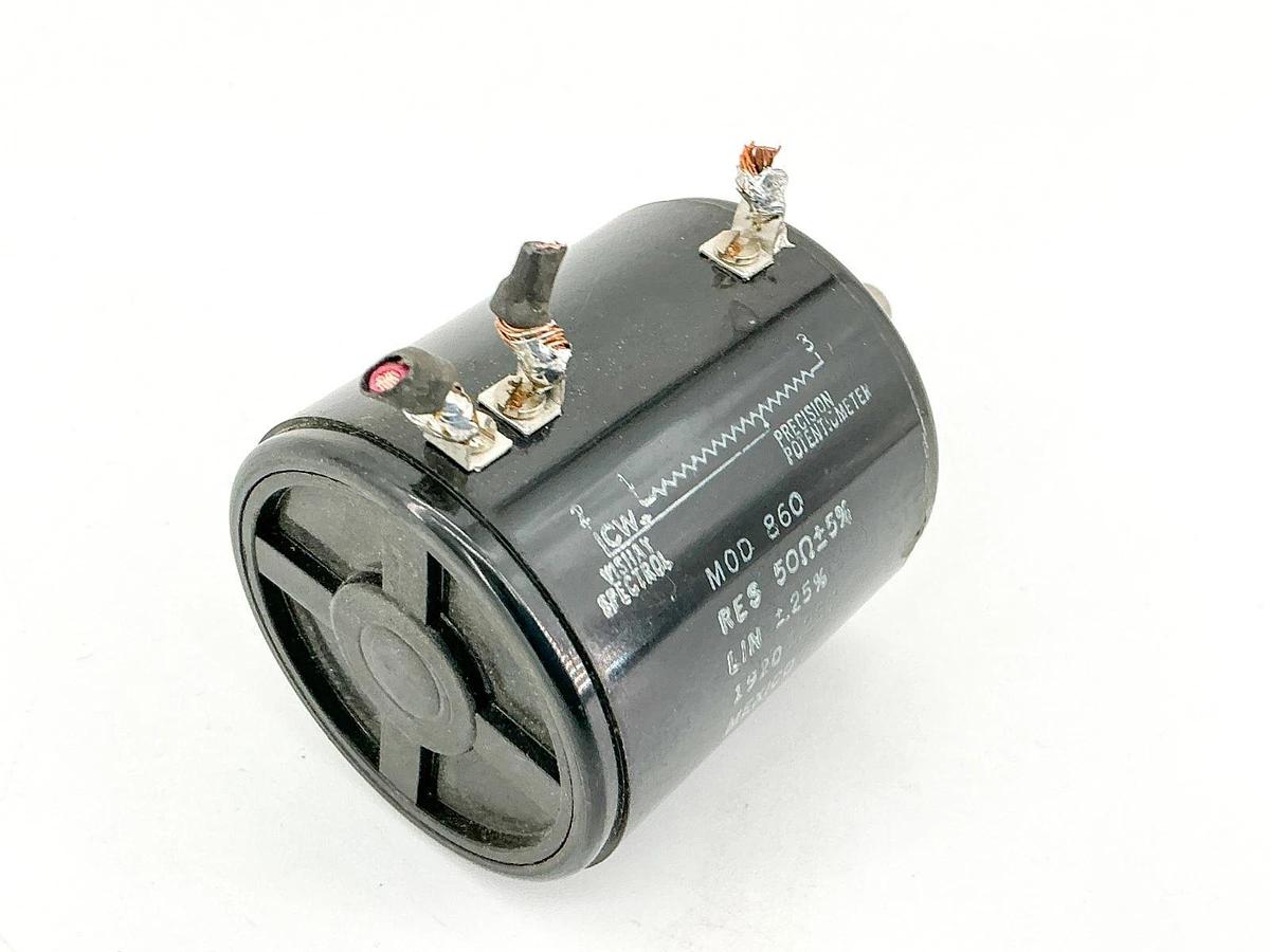 Used Vishy Model 860 Precision Potentiometer 50OHMS MOD 860