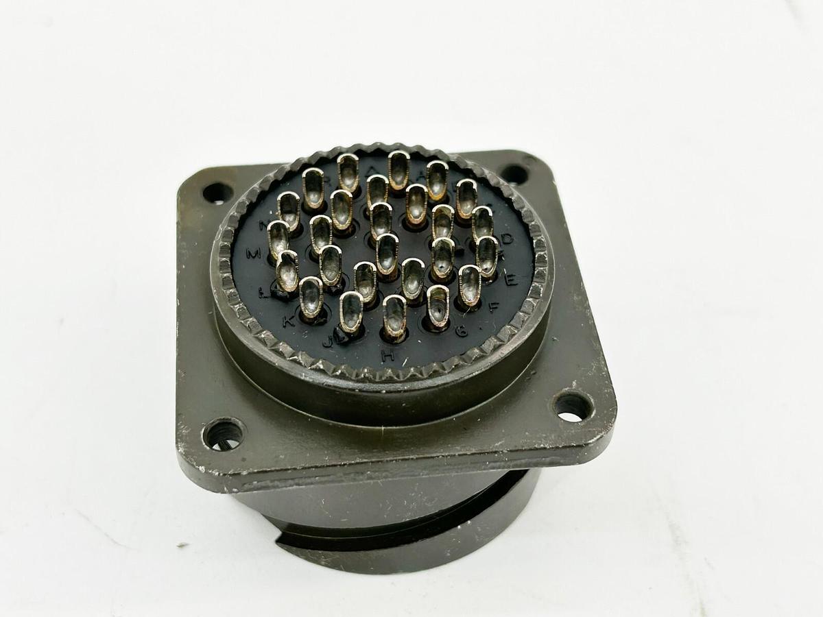 New Amphenol AIB2-28-12SS Plug 26 Prong Contact Socket