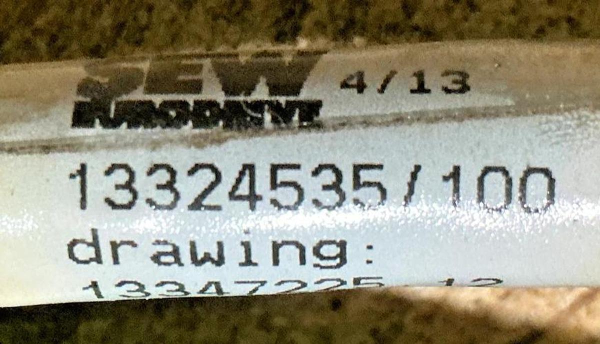 Used SEW Eurodrive 13324535/100 Encoder Cable 12-Pin Female 4/13 13324535