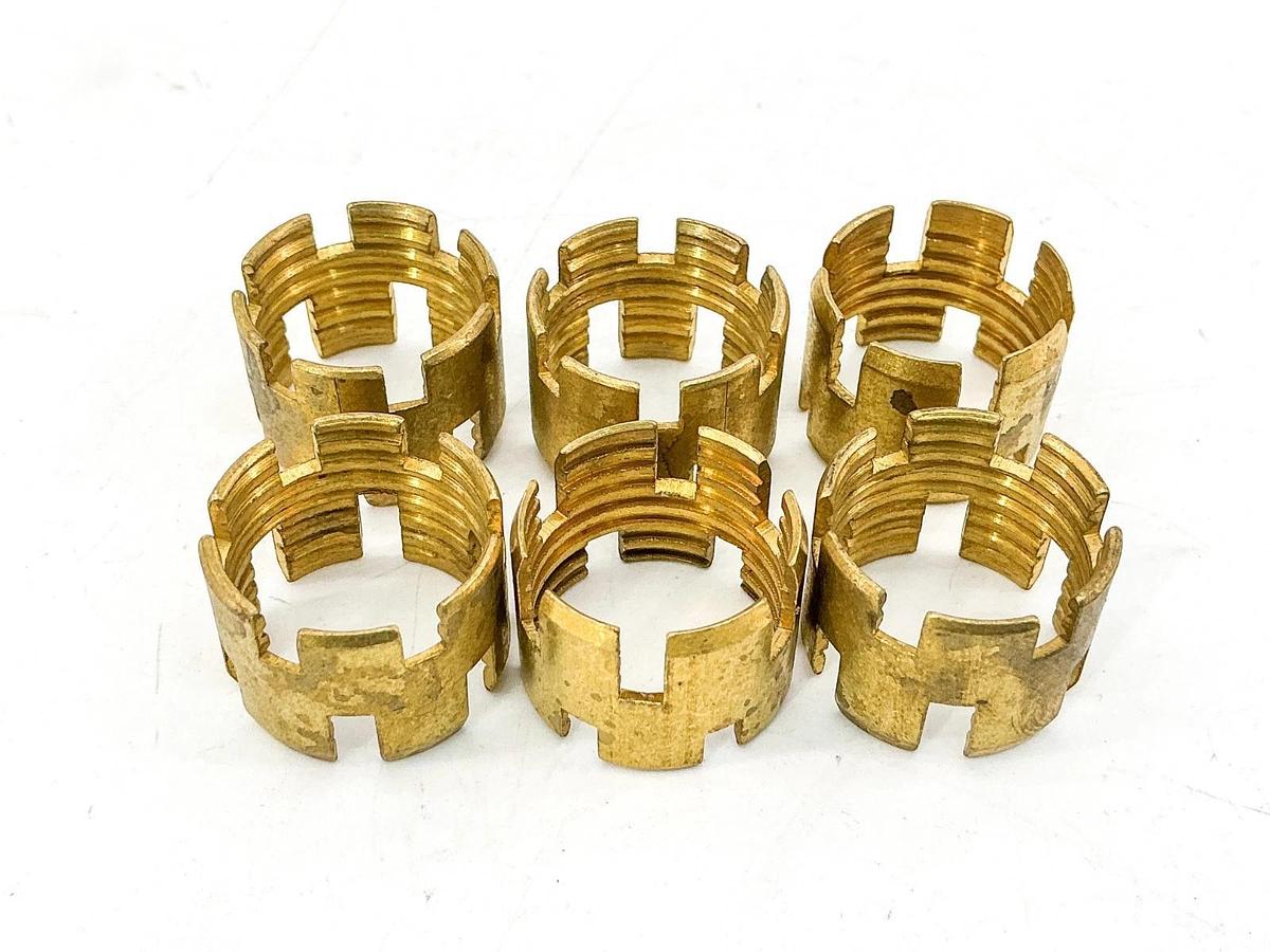 New Lot of 6 Parker X60RB-6 Air Brake Hose Sleeve 3/8"