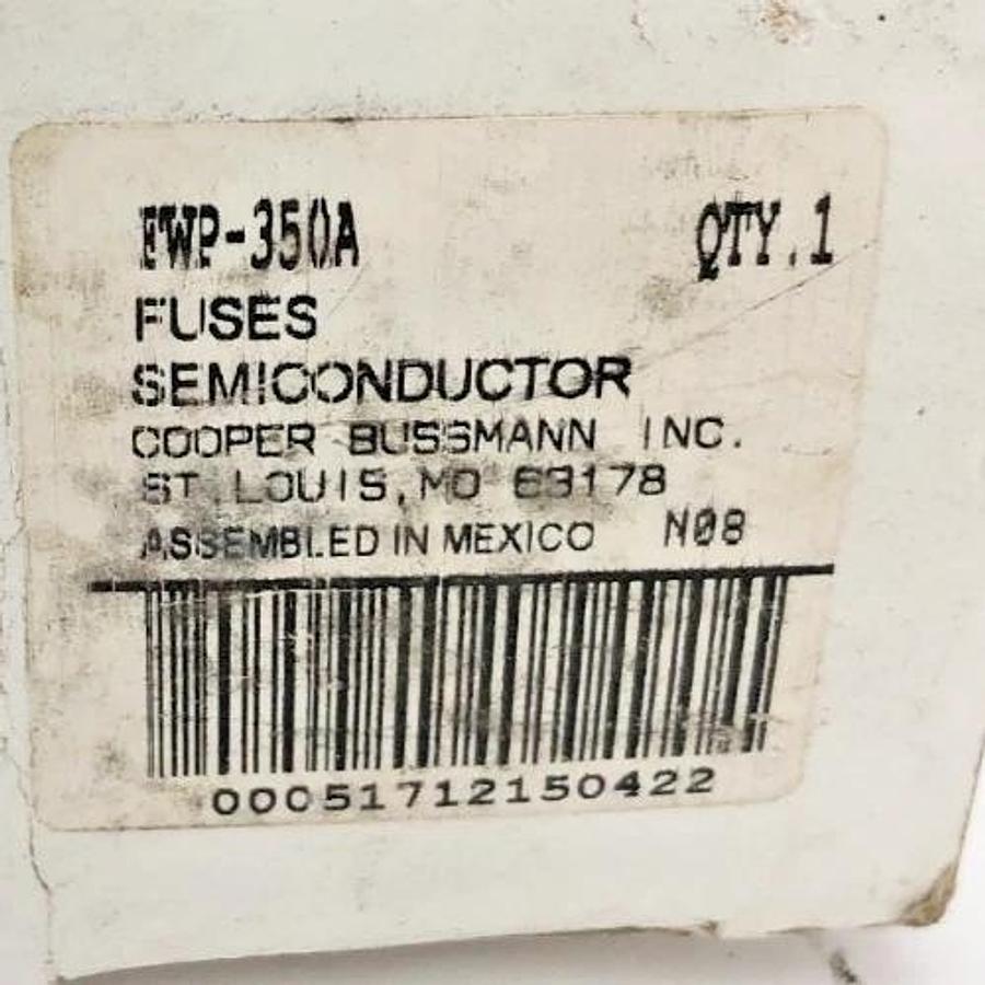 New Bussmann FWP-350A Semiconductor Fuse 350A 700VAC/DC