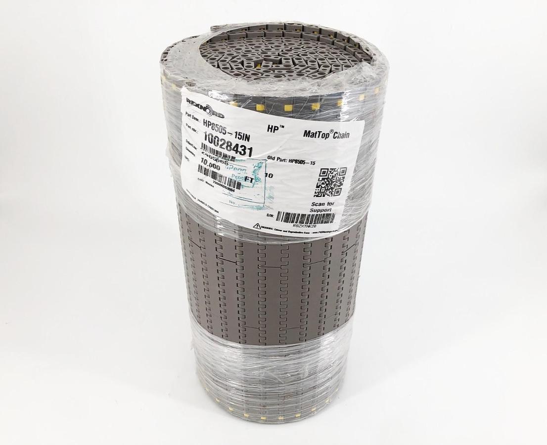 New Rexnord 10028431 Conveyor Chain HP8505-15IN 15" W x 10FT L - No Box