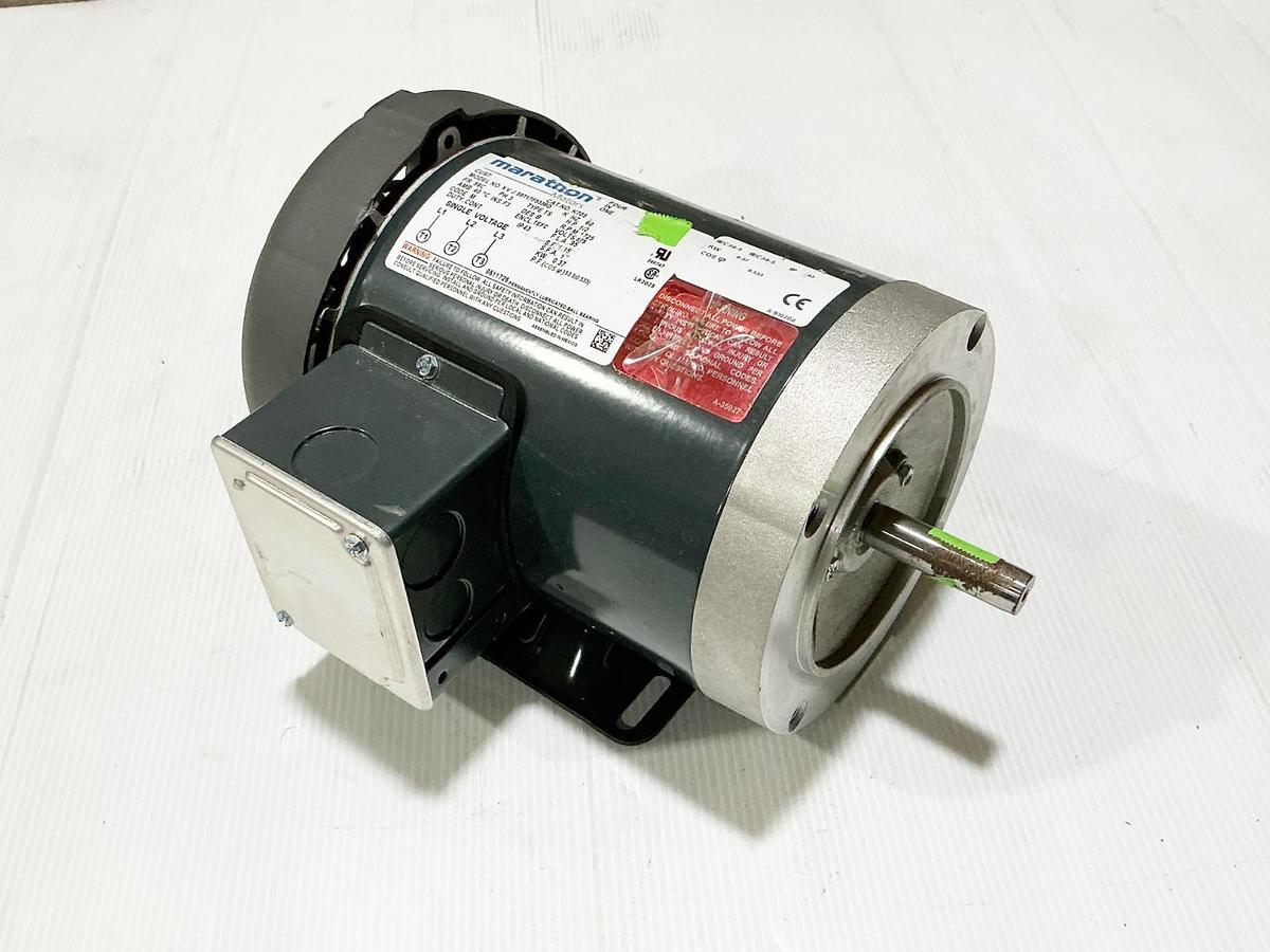 New Marathon XV J 56T17F5336D Electric Motor 1/2HP 575V 1725RPM 3PH K705