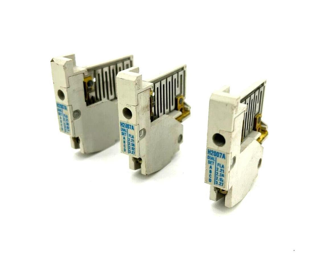 New Eaton Cutler-Hammer H2007A-3 Heater Packs, 2.21-3.27 A