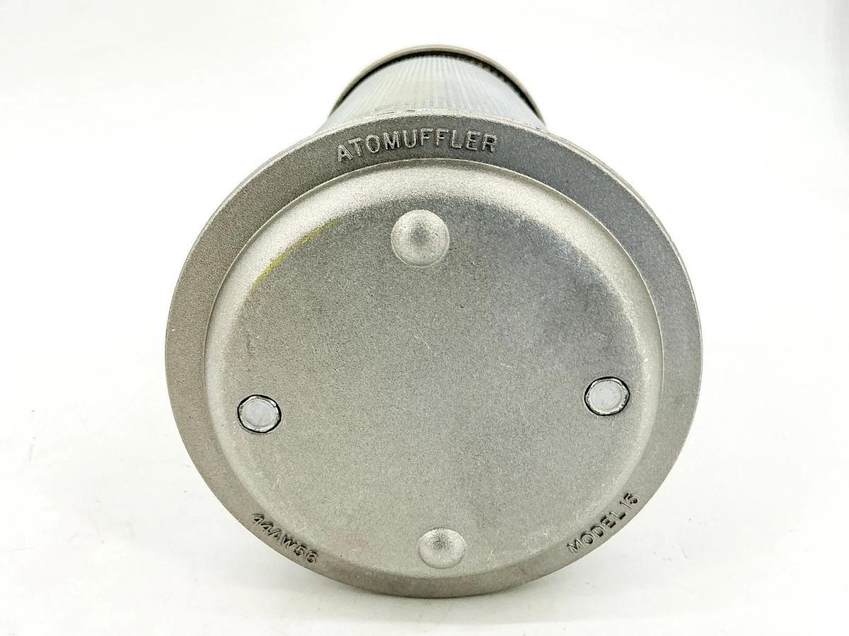 New AutoMuffler Model M15 Exhaust Muffler 44AW56 1-1/2NPT