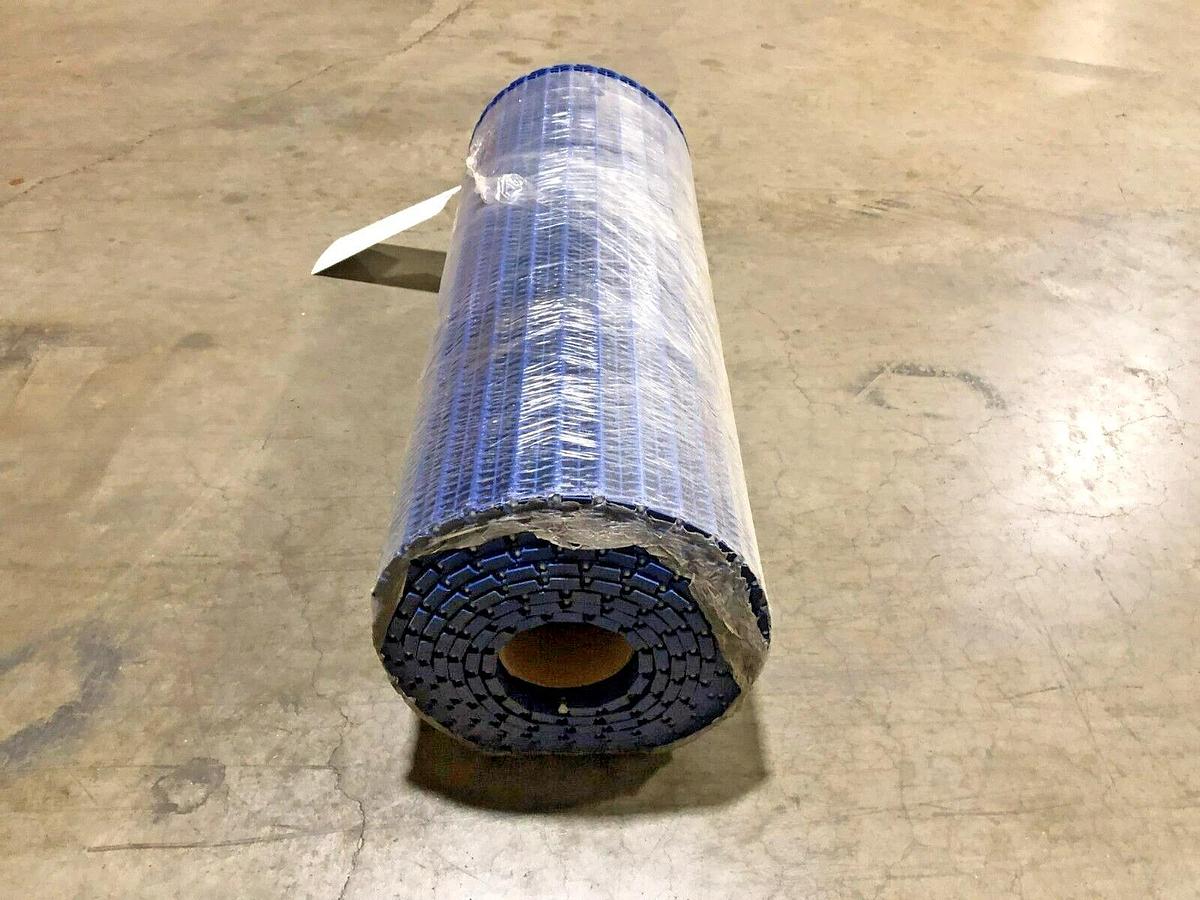 New Intralox 311607 Series 900 Perforated Flat Top Acetal Blue 29"W x 17.67FT.