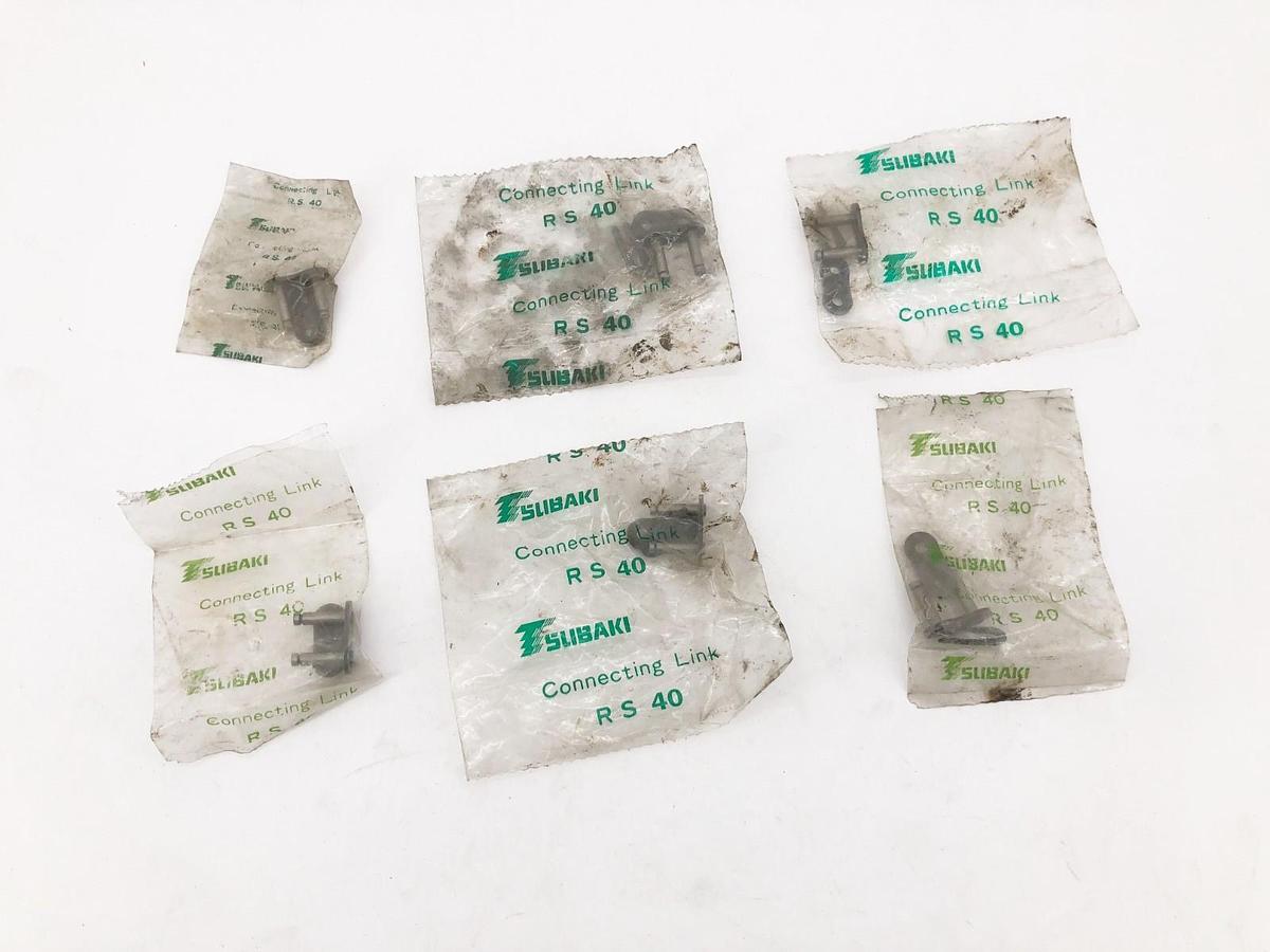 Lot of 6 New Tsubaki RS 40 Connecting Links