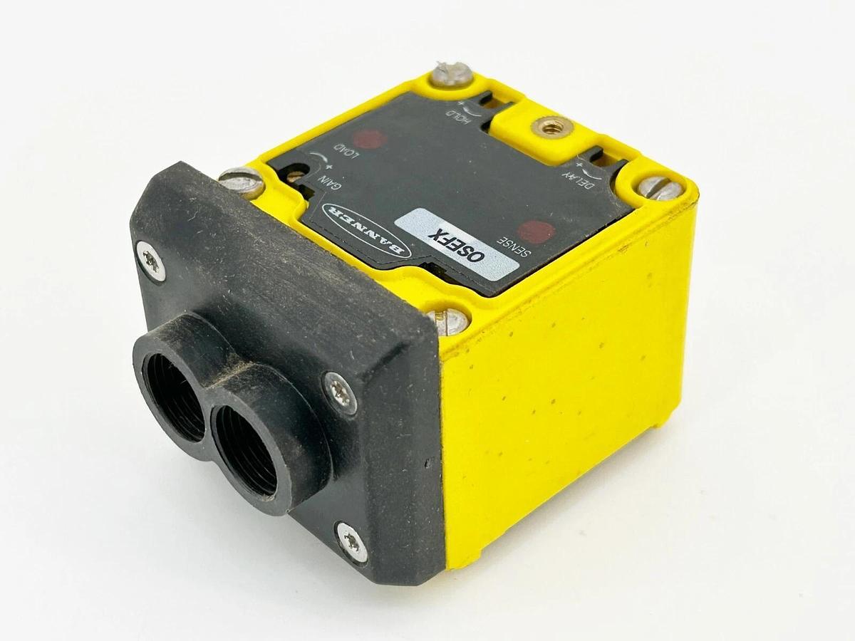 Used Banner Engineering OSEFX Photoelectric OMNI-Beam Scanning Head 120V 27306