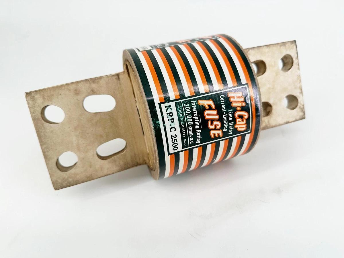 New Bussmann KRP-C-2500 Hi-Cap Time-Delay Current-Limit 2500A 600V