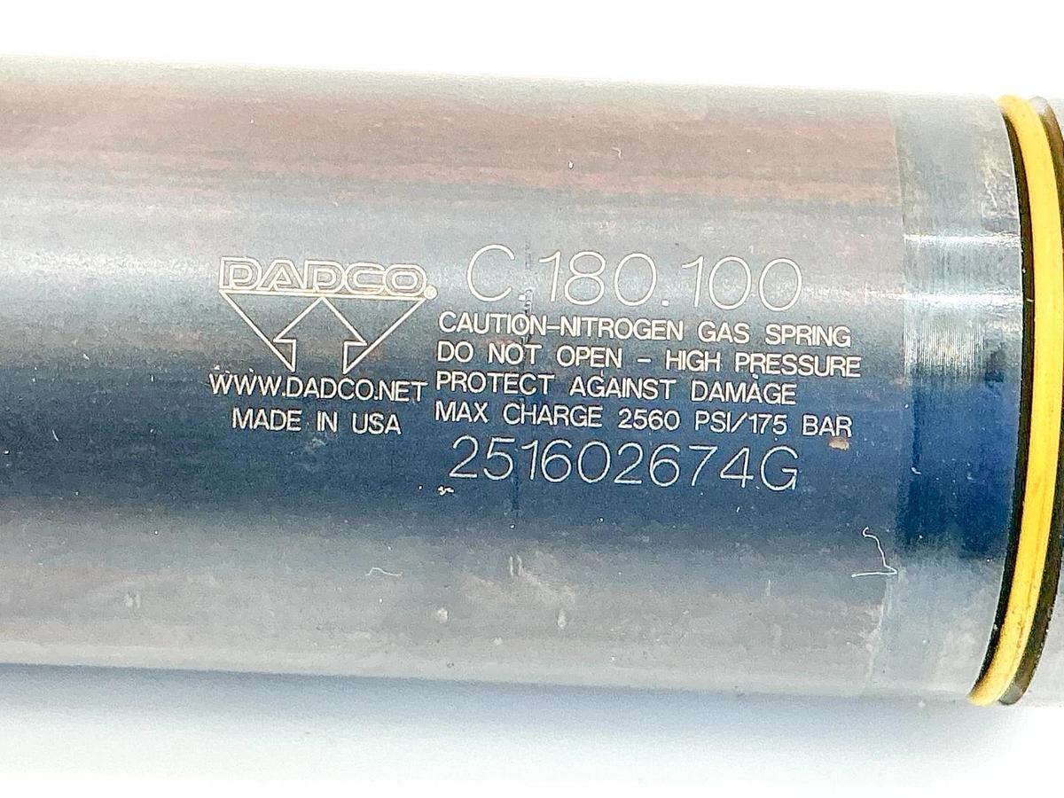 New DADCO C.180.100 Nitrogen Gas Spring 2560PSI 175Bar