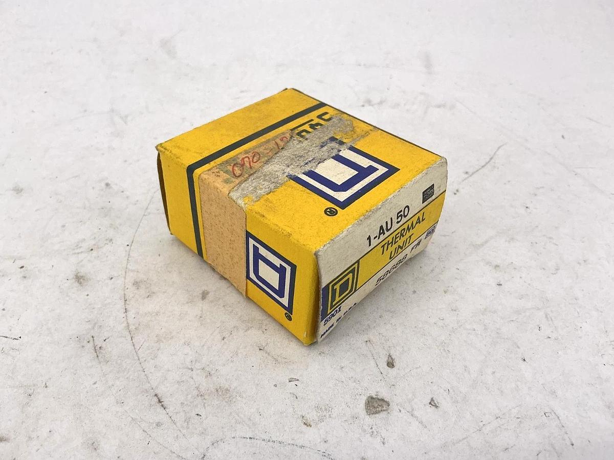 Lot of 3 New 1-AU-50 Overload Relay Thermal Unit AU50 58688