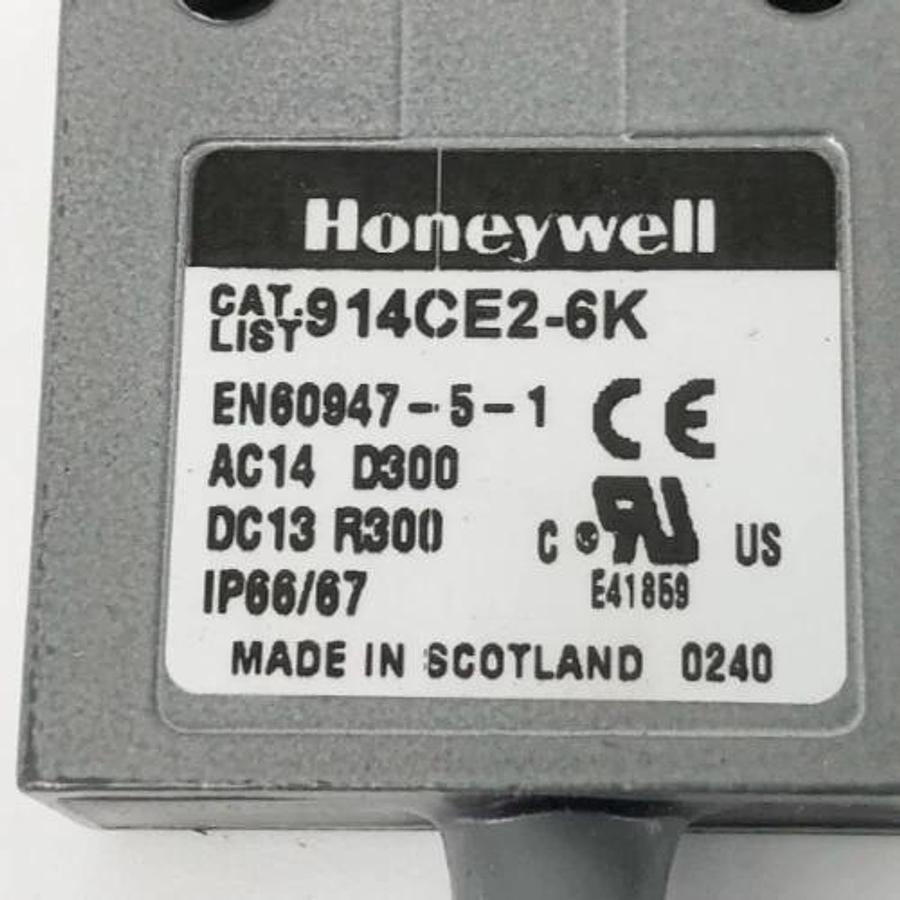 New Honeywell 914CE2-6K Miniature Switch Top Roller Plunger 1NC/1NO