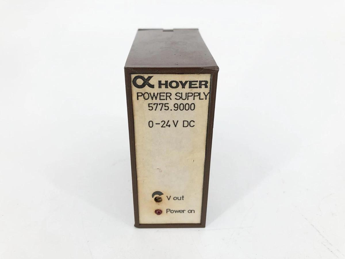 Used Hoyer 5775.9000 Voltage to Frequency Converter 0-24VDC 11-Pin