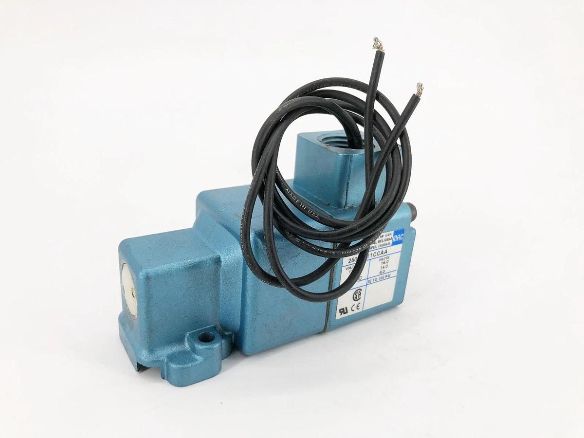 New MAC Valves 250B-111CCAA Solenoid Valve 120/60 110/50 24VDC - No Box