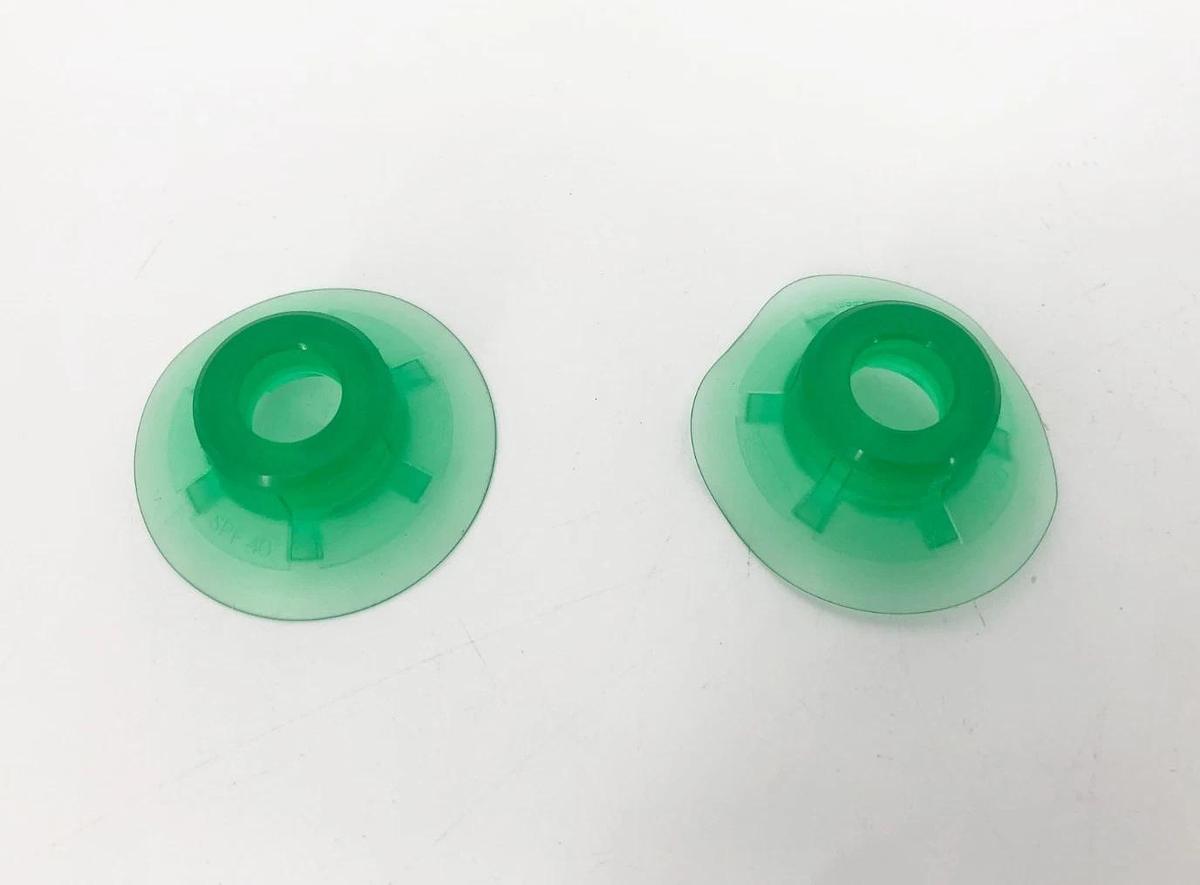 Lot of 2 New Schmalz SPF-40 Elastodur Vacuum Cups 40mm Bore 8763 - No Box