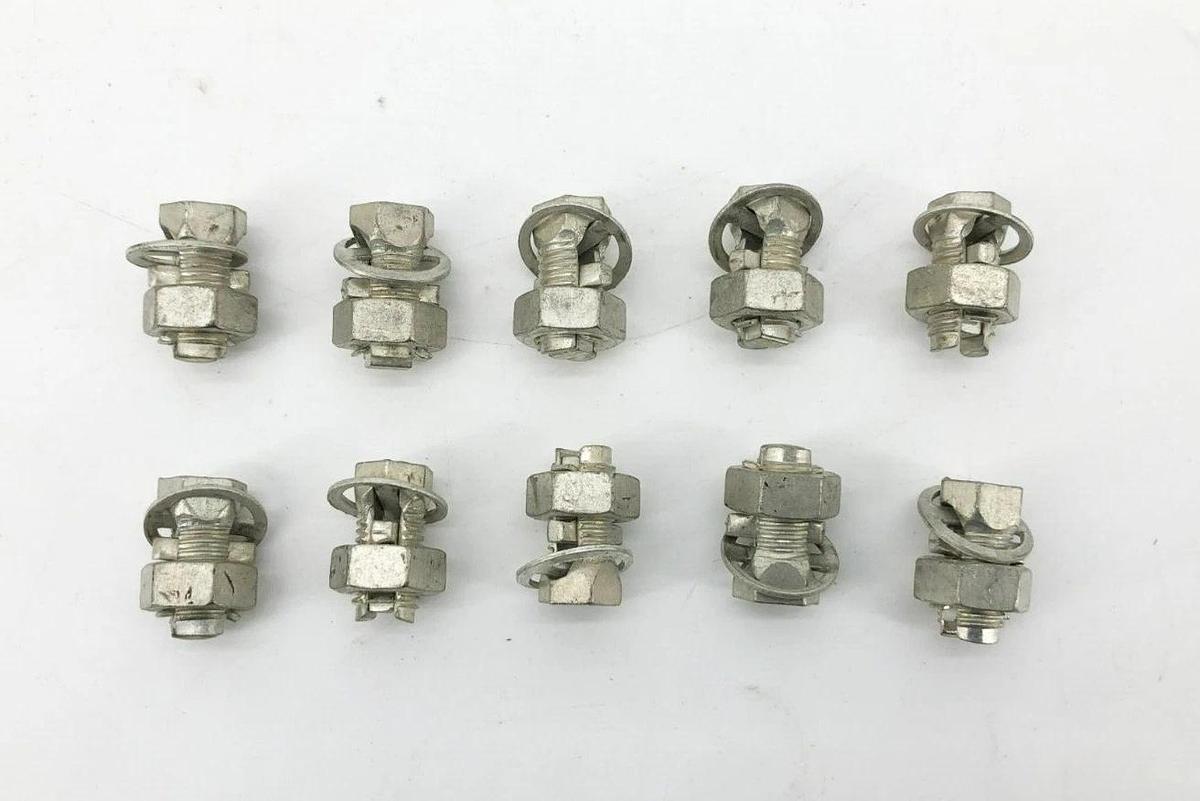Lot of 10 New TPU SW-1 Split Bolt Connectors 16-10 STR