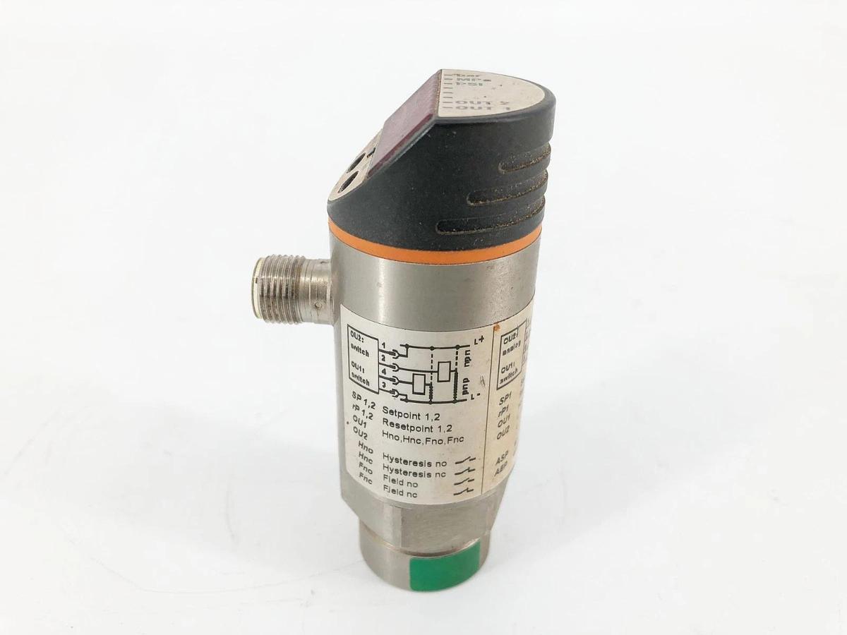 Used IFM Efector PN2222 Pressure Sensor PN-100-SBN14-MFRKG/US