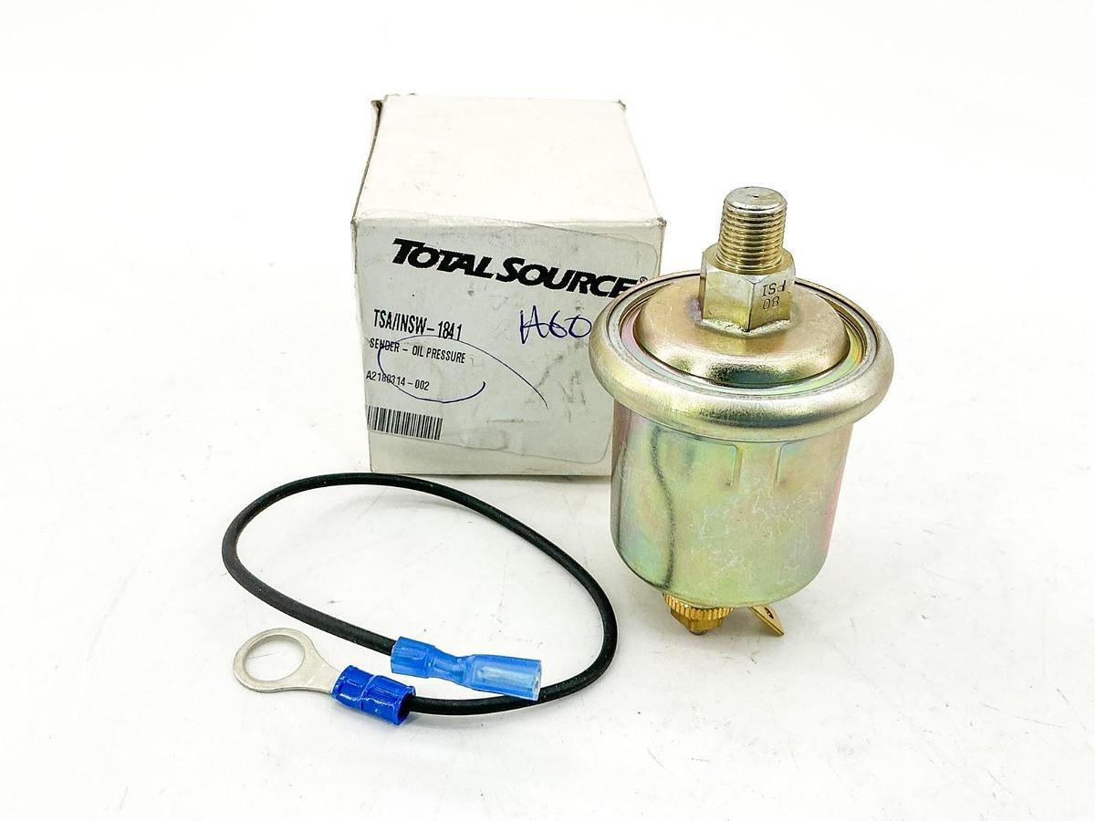 New Total Source TSA/INSW-1841 Oil Pressure Sender Unit 80PSI 1841