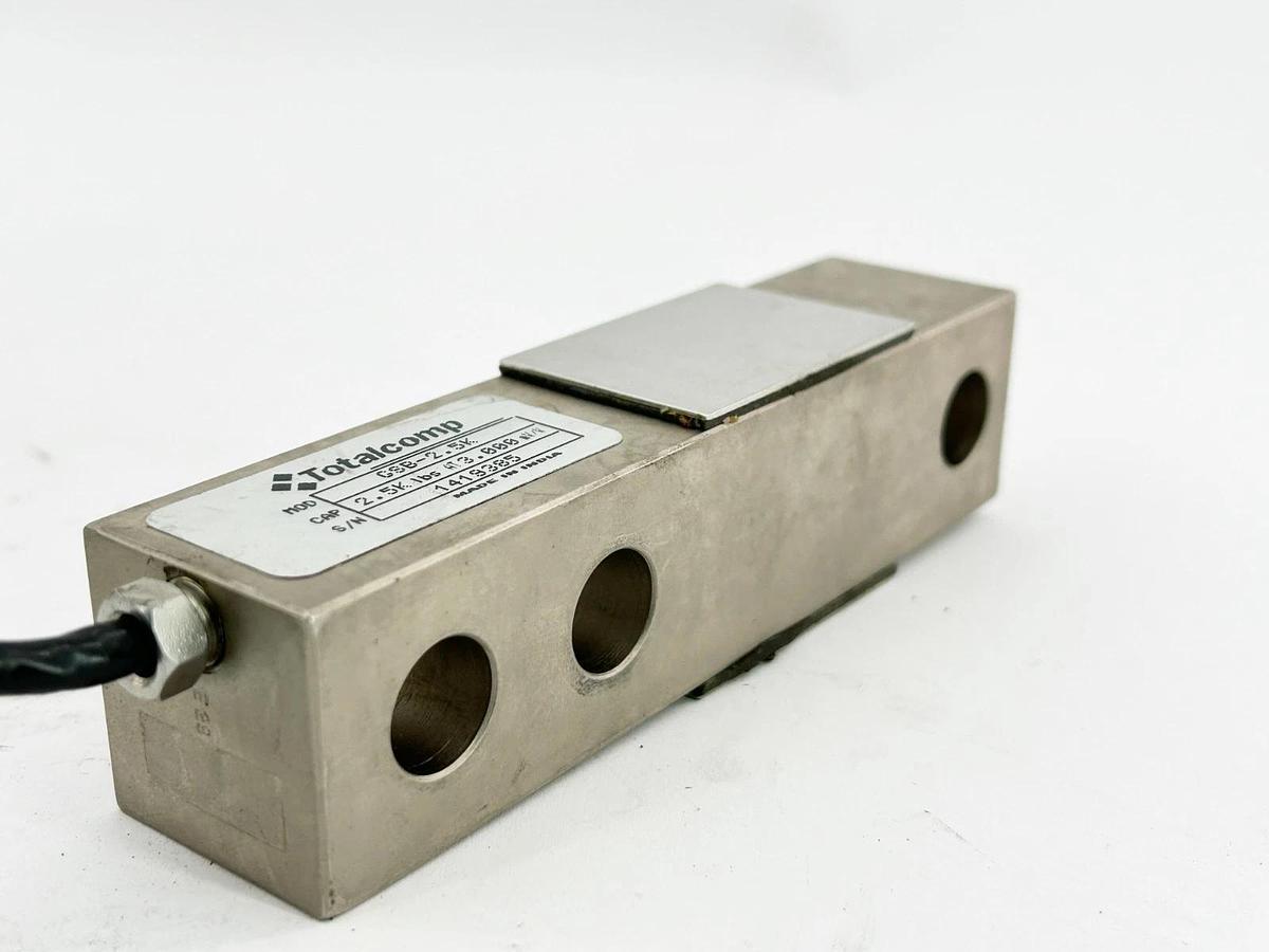 New Totalcomp GSB-2.5K Load Cell Sensor 2.5KLB 5-Wire 20' Cable - No Box