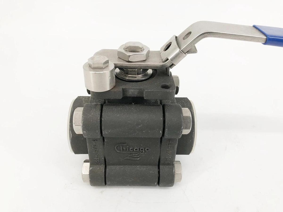 New Chicago Valves 794466XRMMTE012 Ball Valve 1-1/4" WCB - No Box
