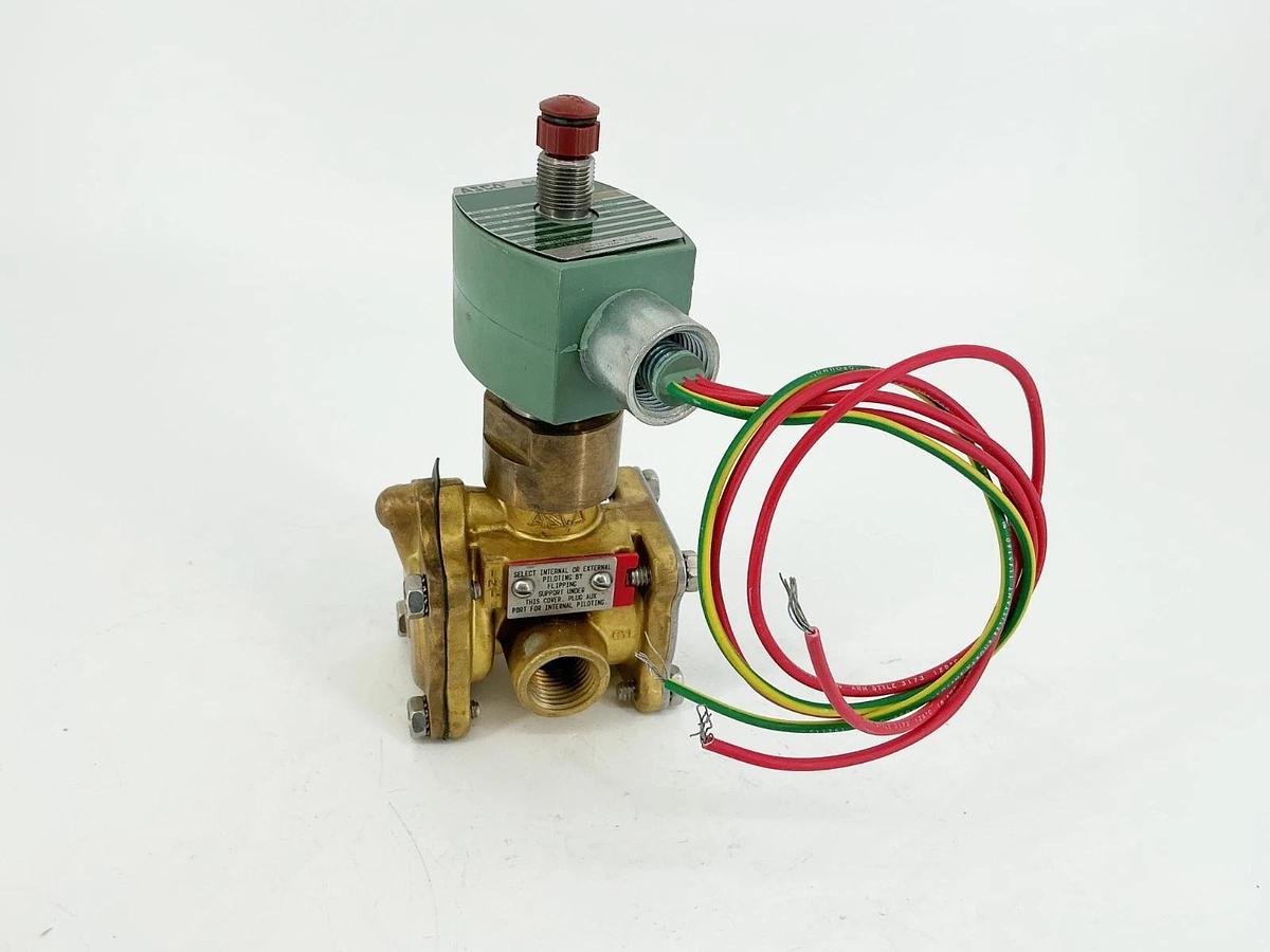 New Asco SC8316G304MO 110/120VAC Solenoid Valve 150PSI 1/2" 1.4W - No Box