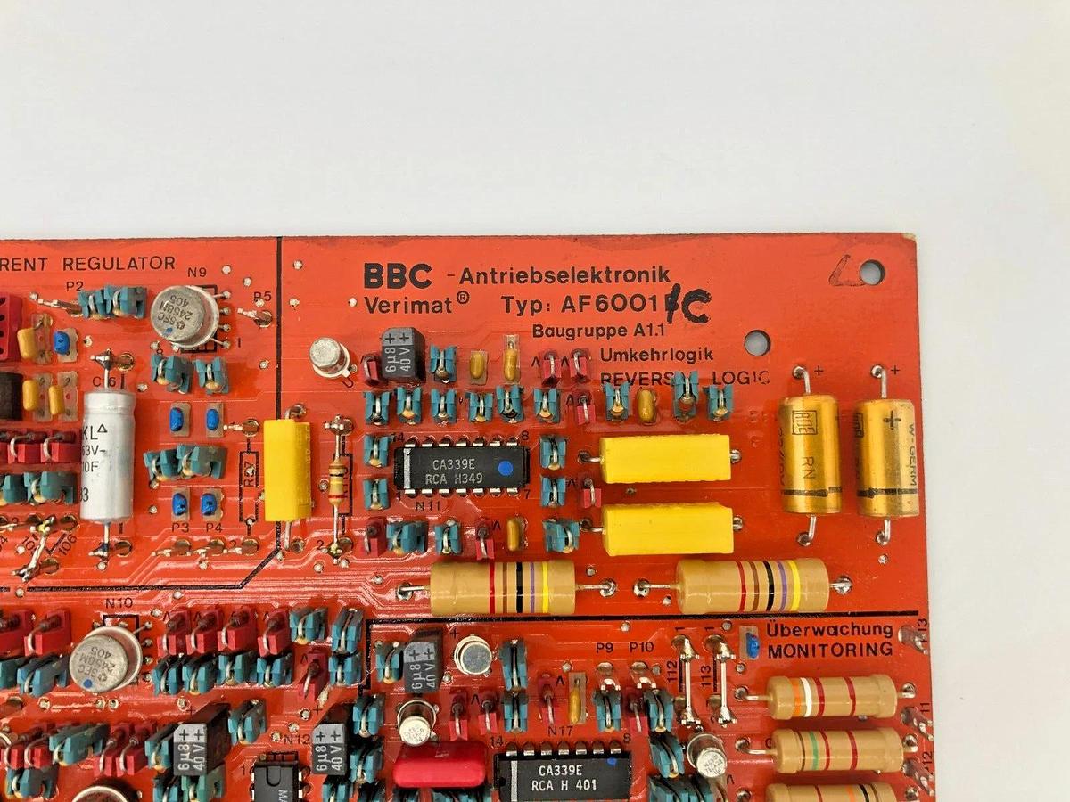 New BBC Verimat Antriebselektronik AF6001C Printed Circuit Board