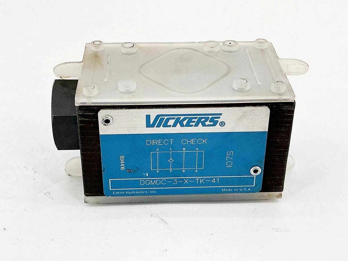 New Vickers DGMDC-3-X-TK-41 Direct Check Valve - No Box