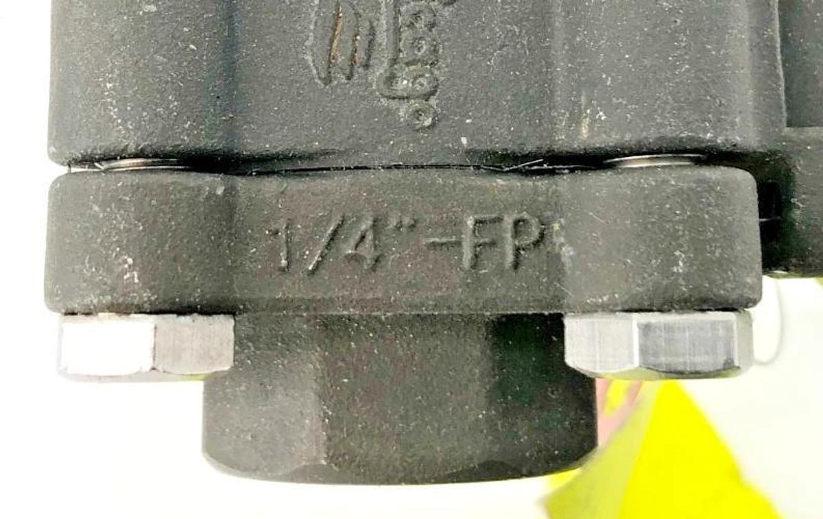 New Chicago Valves 794466XGGSW002 Ball Valve Carbon Steel 1/4" 1960psi - No Box