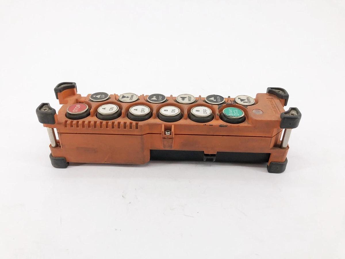 Used Telecrane F21DN1-TRX Radio Remote Controller Channel: 356 (For Parts Only)