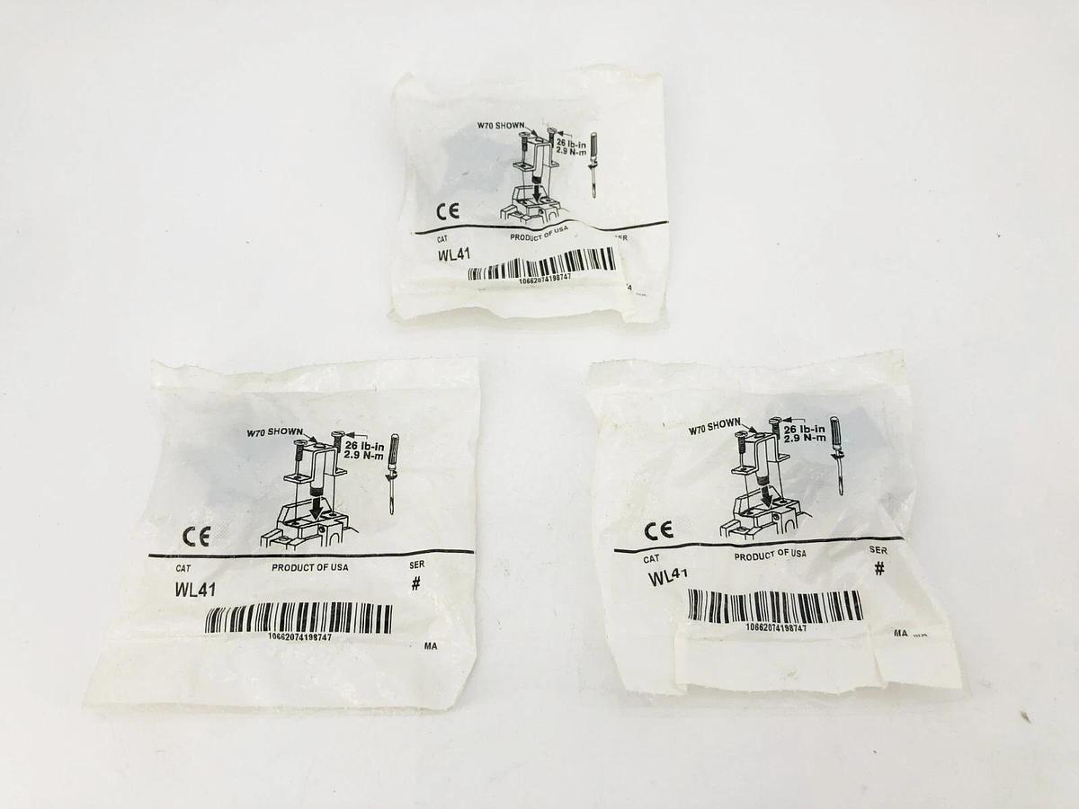 Lot of 3 New Allen Bradley WL41 Overload Heater Elements
