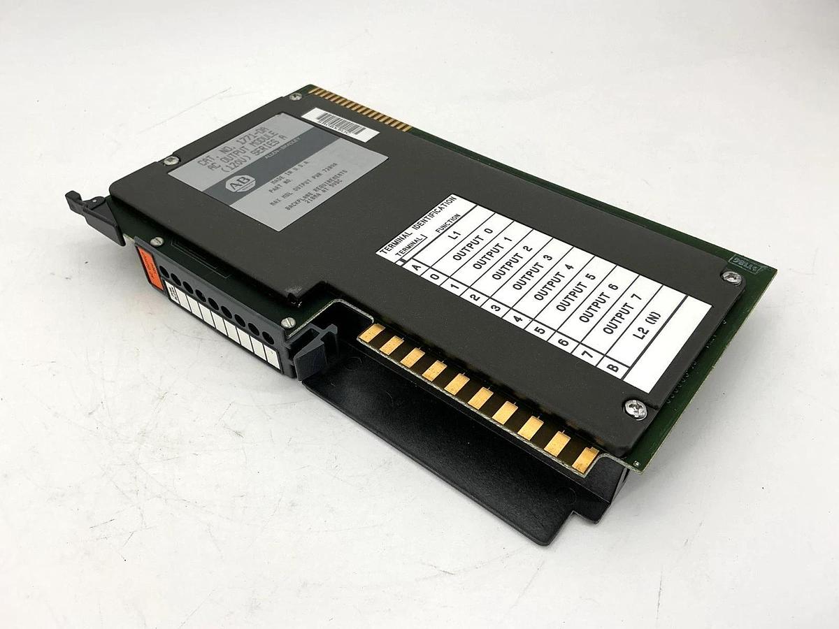 Used Allen Bradley 1771-OA Ser A AC Output Module 8-Point 120VAC 1771OA
