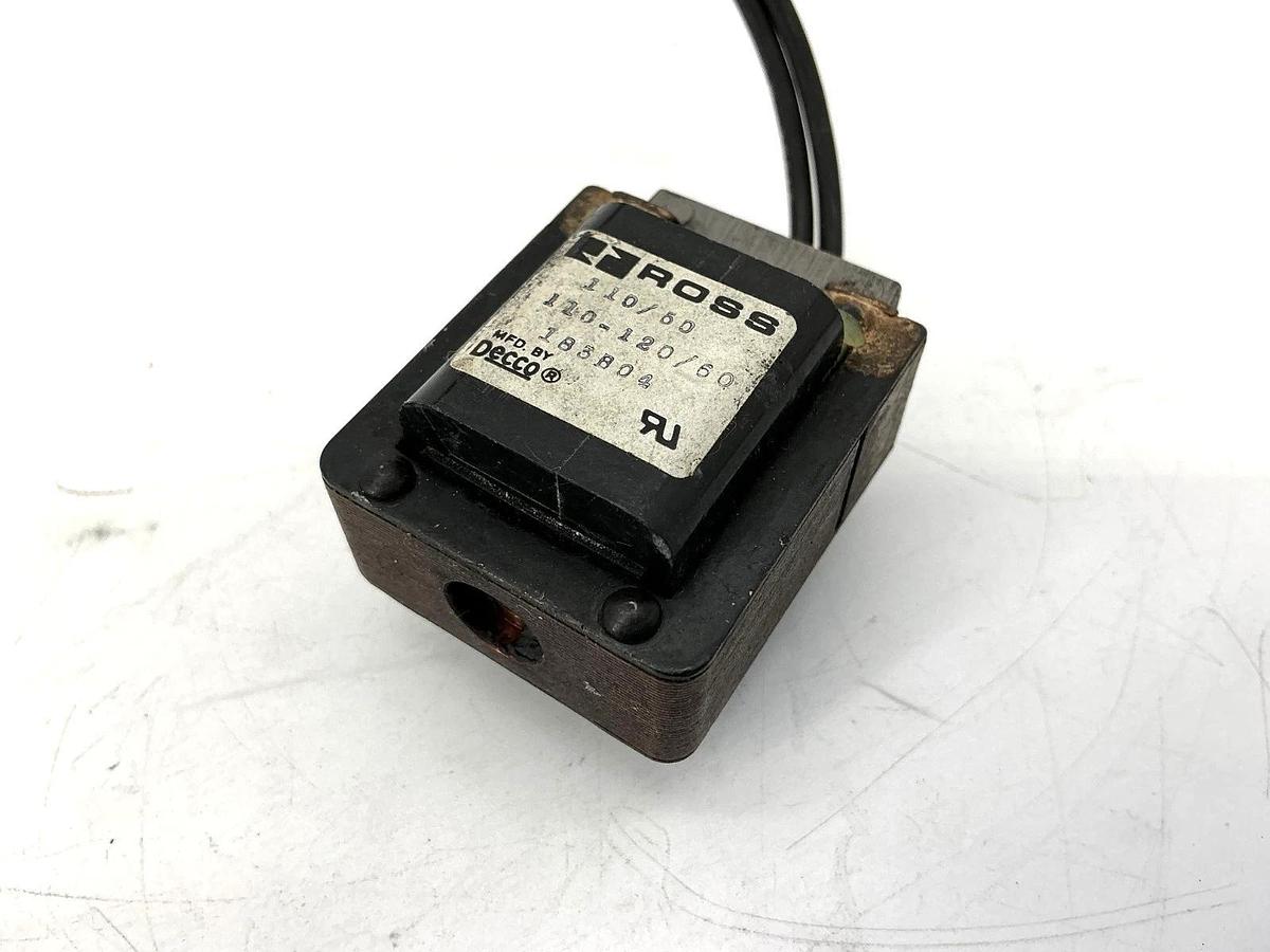 New Ross 183B04 Solenoid Coil 2-Wire 110/120VAC 50/60HZ - No Box
