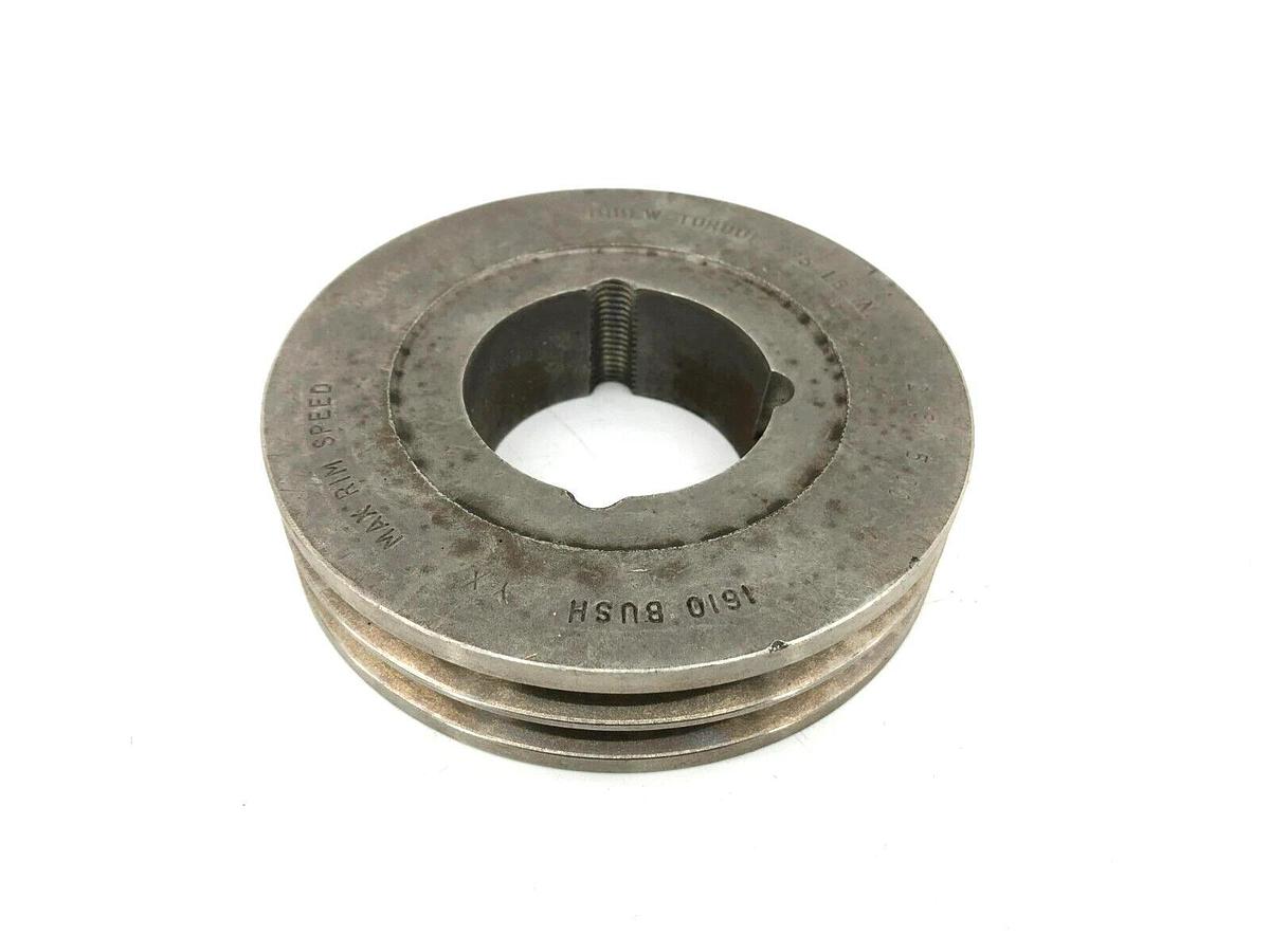 New Dodge 2-3V5.0-1610 Sheave, 2 Groove, 4.95" Pitch, 5" OD