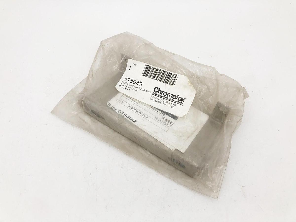 New Chromalox 318043 Plate Kit CHX 512013015 MP-2 DTS MTG - Missing Hardware